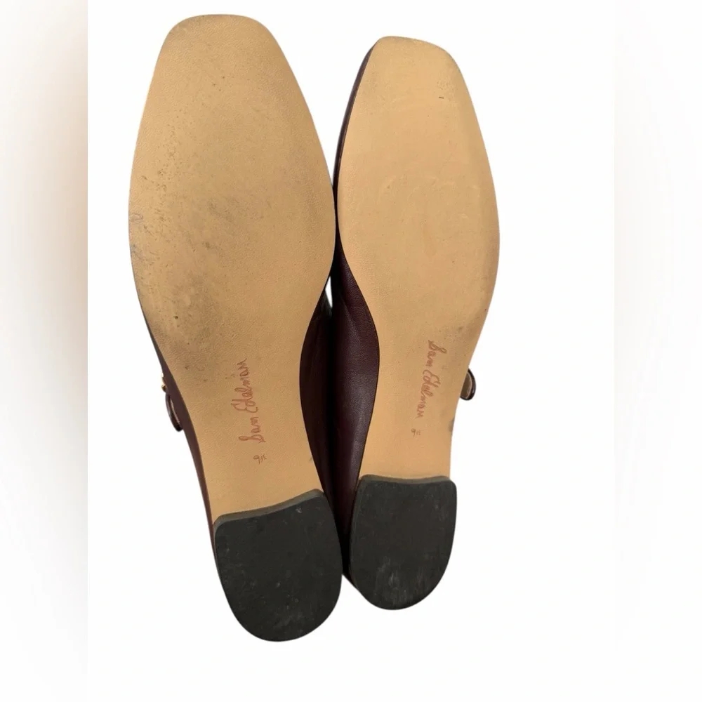 Sam Edelman Michaela Mary Jane Flat with Gold Buckle - Picture 6 of 6